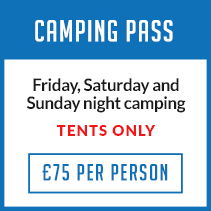 Camping Ticket, Per Person - Friday, Saturday and Sunday Night